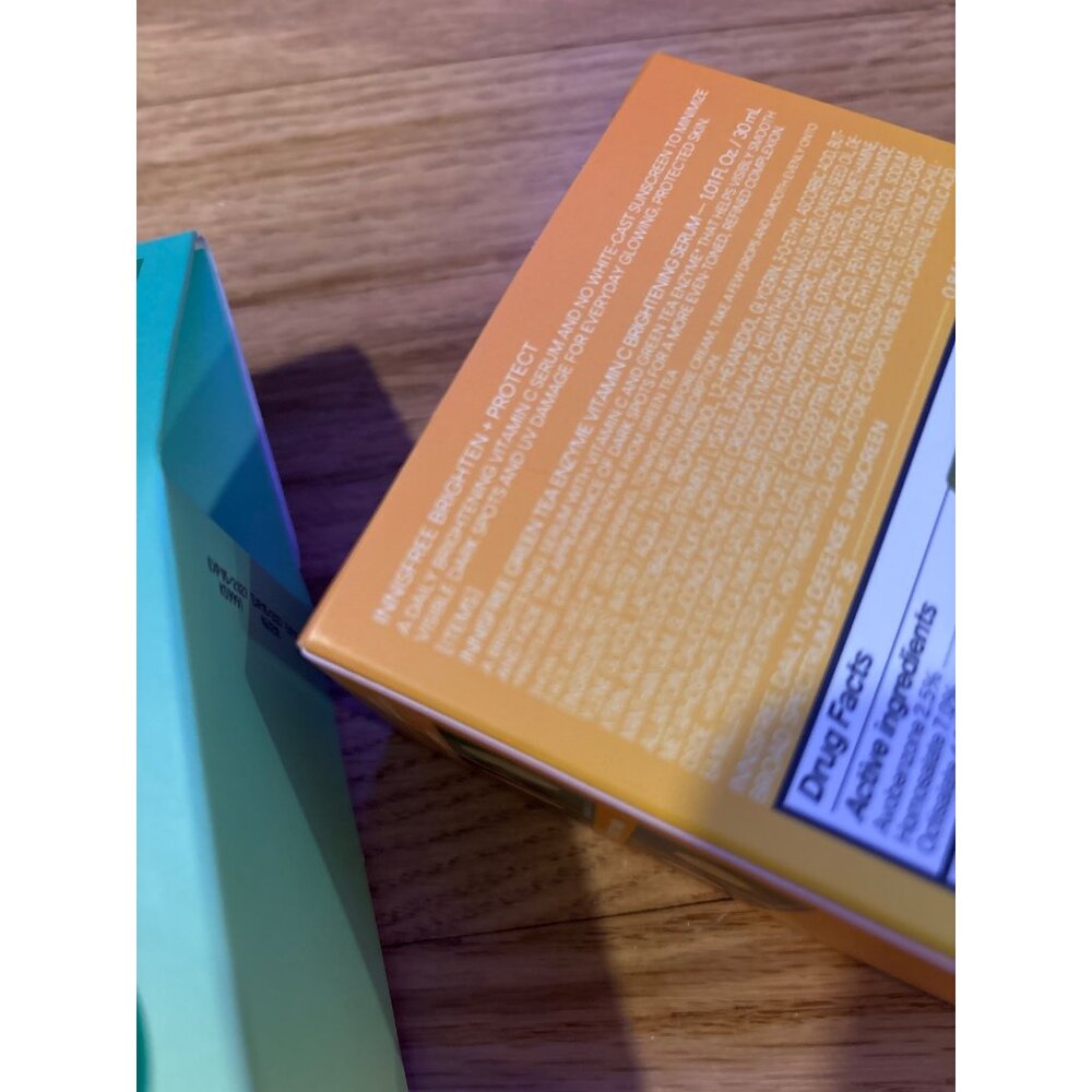 Innisfree Hydrate & Protect Set and 2 Brighten & Protect Sets, new in boxes - Picture 4 of 5